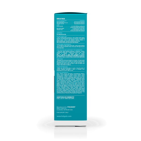 FOLIGAIN Advanced Hair Regrowth Hair Shampoo Minoxidil 2% - FOLIGAIN EU