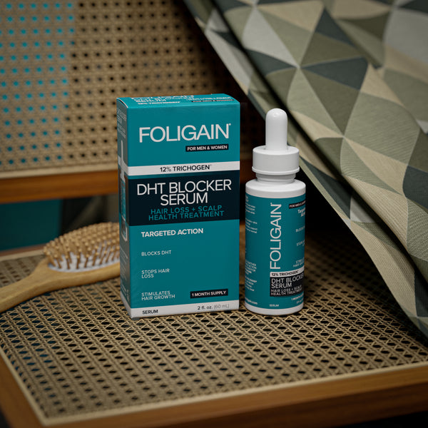 FOLIGAIN matu atjaunošanas DHT bloķētājs serums ar 12% Trichogen®
